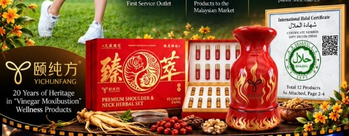 YiChunFang 臻萃 boxed set and Halal-certified range